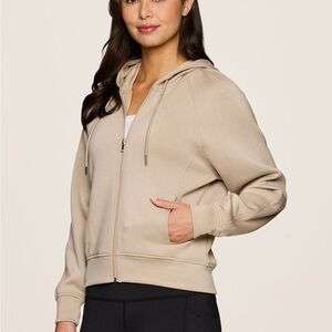Women's Beige Hoodie by RBX